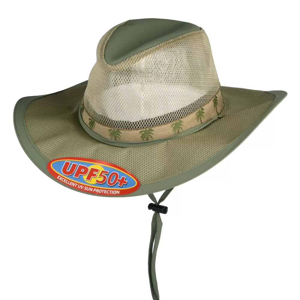 Chapeaux Été | Chapeaux Été^Dorfman Pacific Chapeau Australien Ventilé Palmera fossil