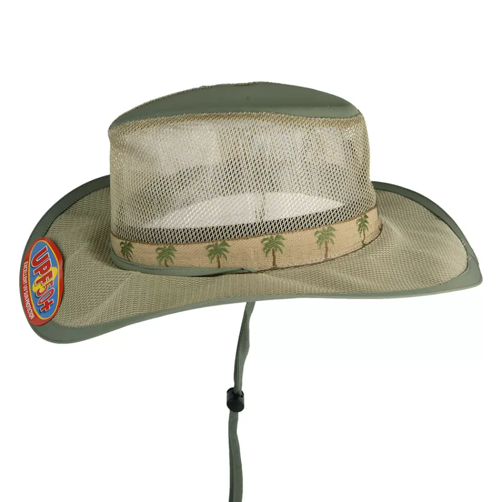 Chapeaux Été | Chapeaux Été^Dorfman Pacific Chapeau Australien Ventilé Palmera fossil