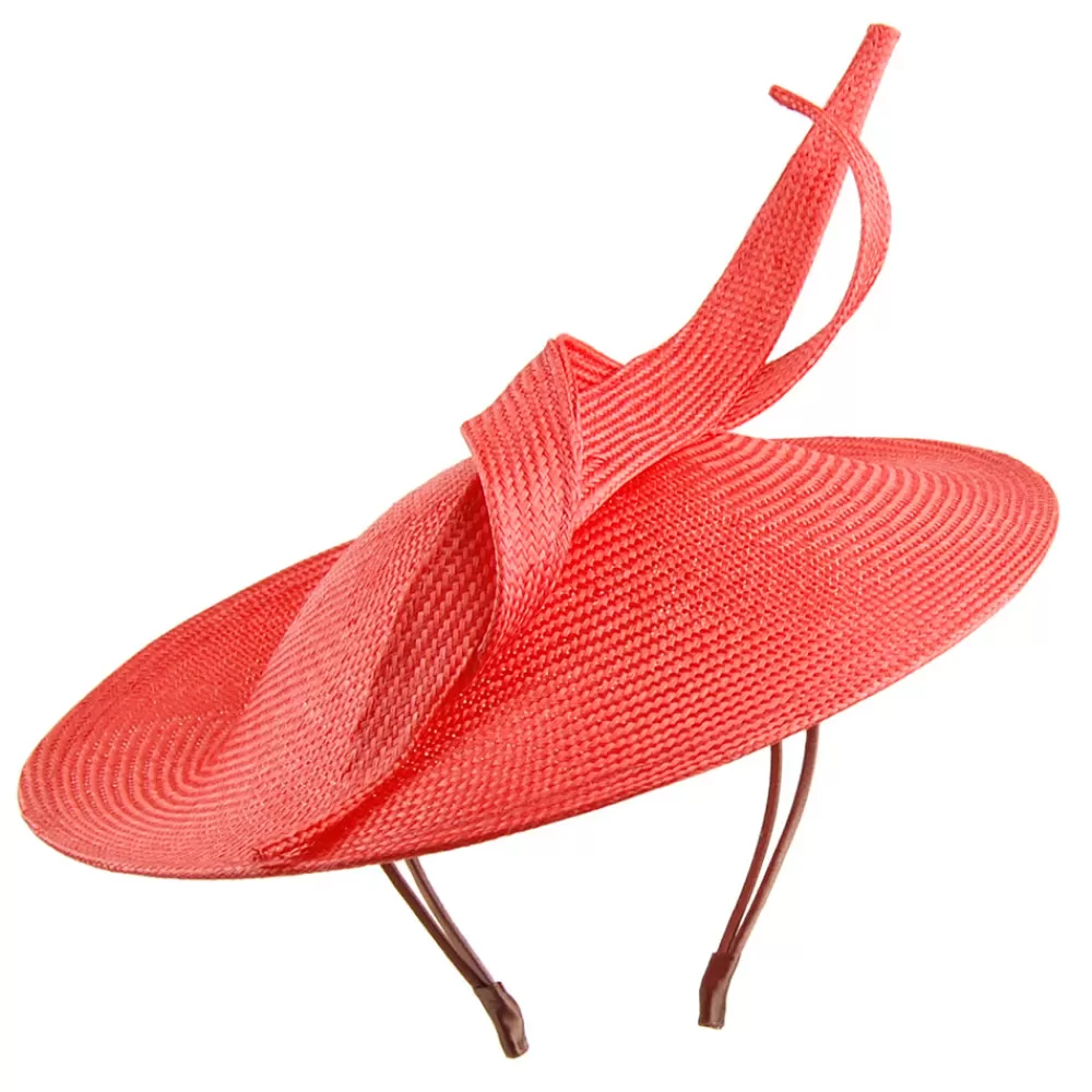 Chapeaux Cérémonie | Chapeaux Bibi^Whiteley Chapeau Bibi Disque Marian orange