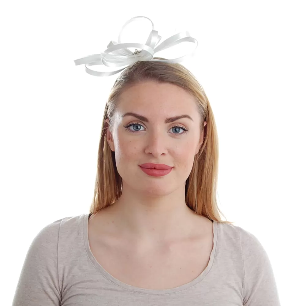 Chapeaux Cérémonie | Chapeaux Bibi^Failsworth Chapeau Bibi en Satin ivoire