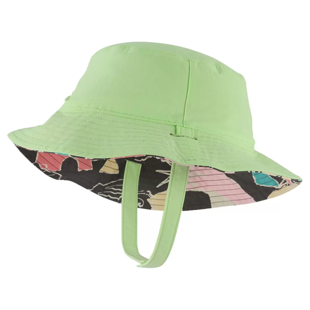 Bébés^Patagonia Chapeau Bob Bébé Réversible Été Anacapa anthracite-multi