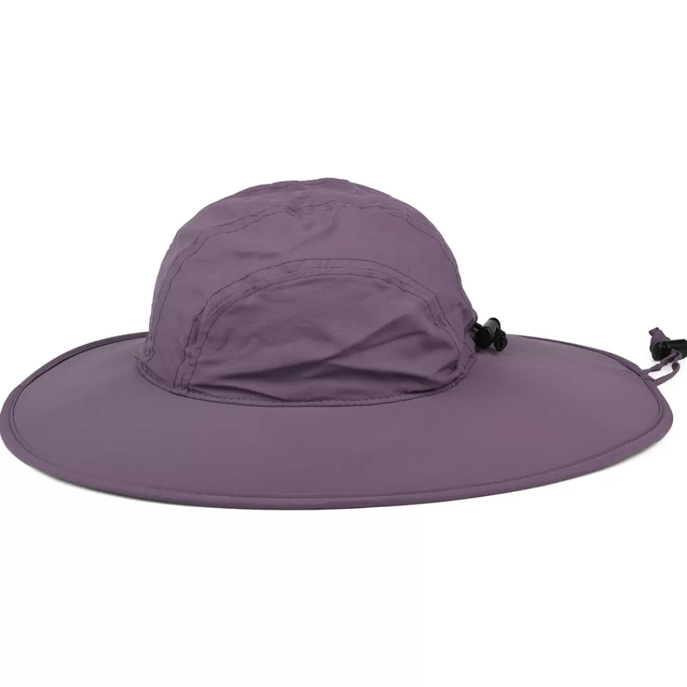 Chapeaux Été | Chapeaux Bob^Scala Chapeau Bob Boonie à Bord Large en Nylon Florenzia figue