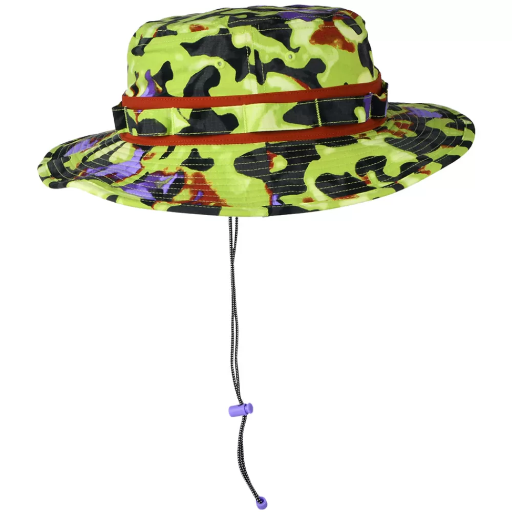 Chapeaux Été | Chapeaux Bob^The North Face Chapeau Bob Boonie Camouflage Recyclé Class V Brimmer citron vert-multi