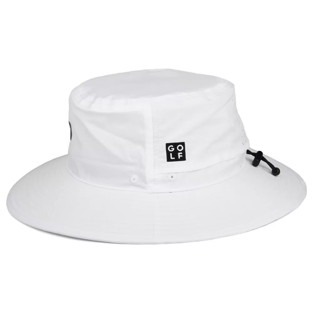 Chapeaux Été | Chapeaux Bob^Adidas Chapeau Bob Boonie de Golf Recyclé IP 50+ blanc