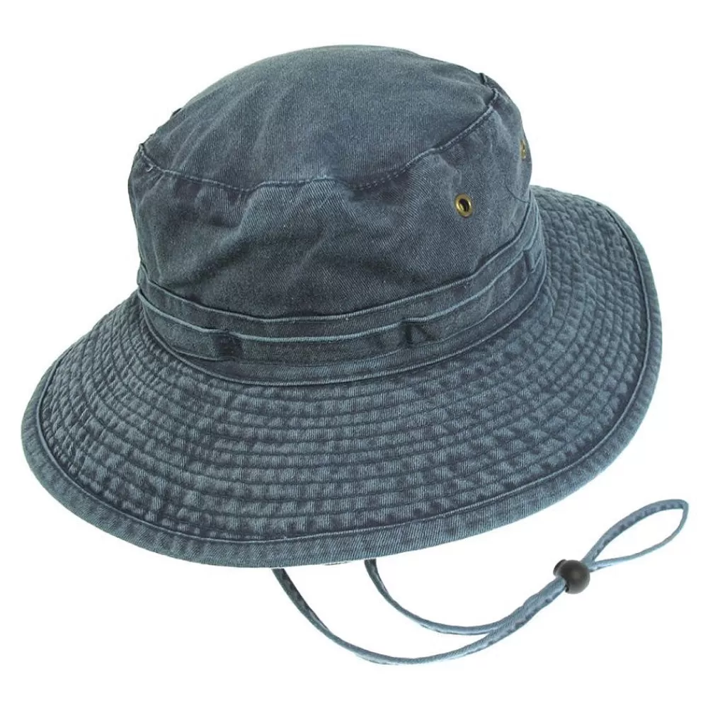 Chapeaux Été | Chapeaux Bob^Jaxon & James Chapeau Bob Boonie en Coton Pliable bleu marine JAXON & JAMES