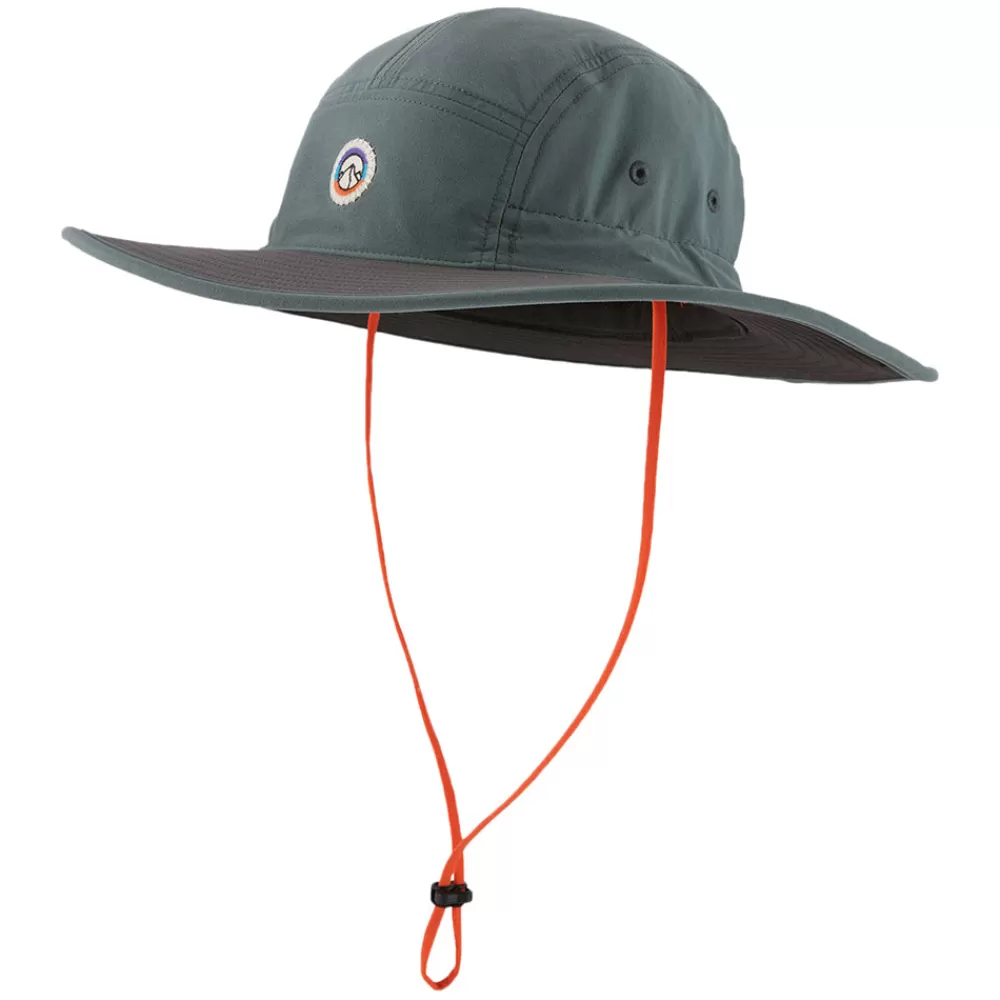 Chapeaux Été | Chapeaux Bob^Patagonia Chapeau Bob Boonie Recyclé Fitz Roy Icon Quandary Brimmer forêt clair