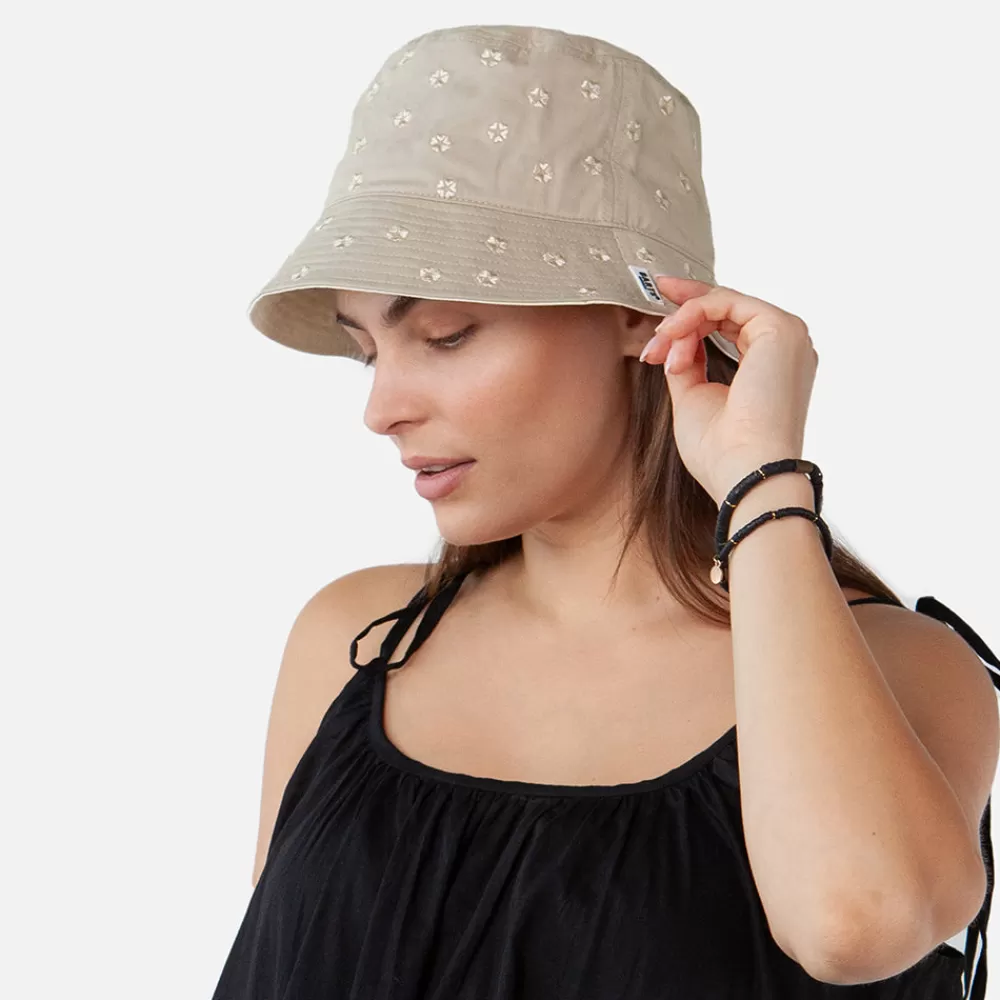 Chapeaux Été | Chapeaux Bob^Barts Chapeau Bob en Coton Kimbee marron clair