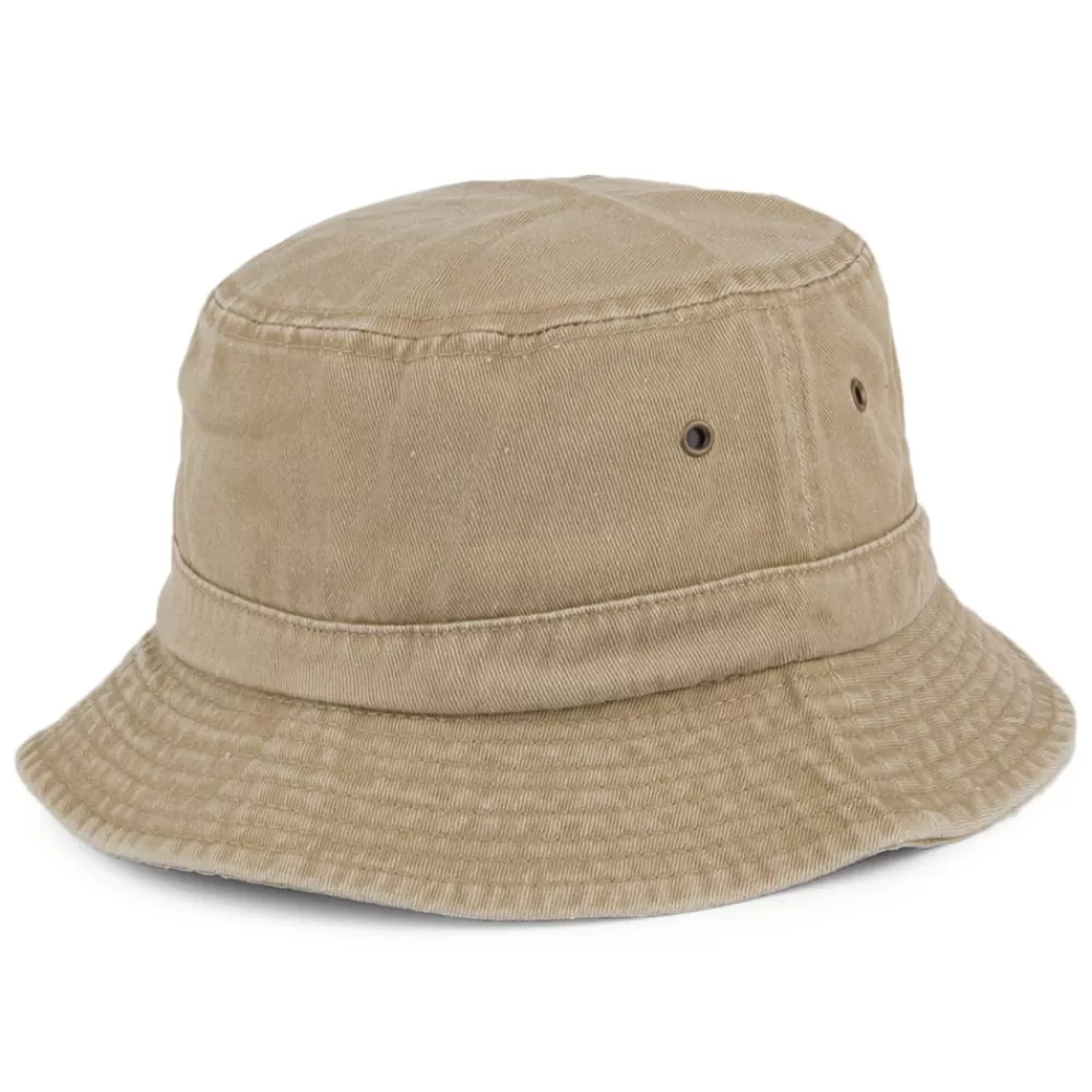 Chapeaux Bob | Grandes Tailles^Jaxon & James Chapeau Bob en Coton Pliable khaki JAXON & JAMES
