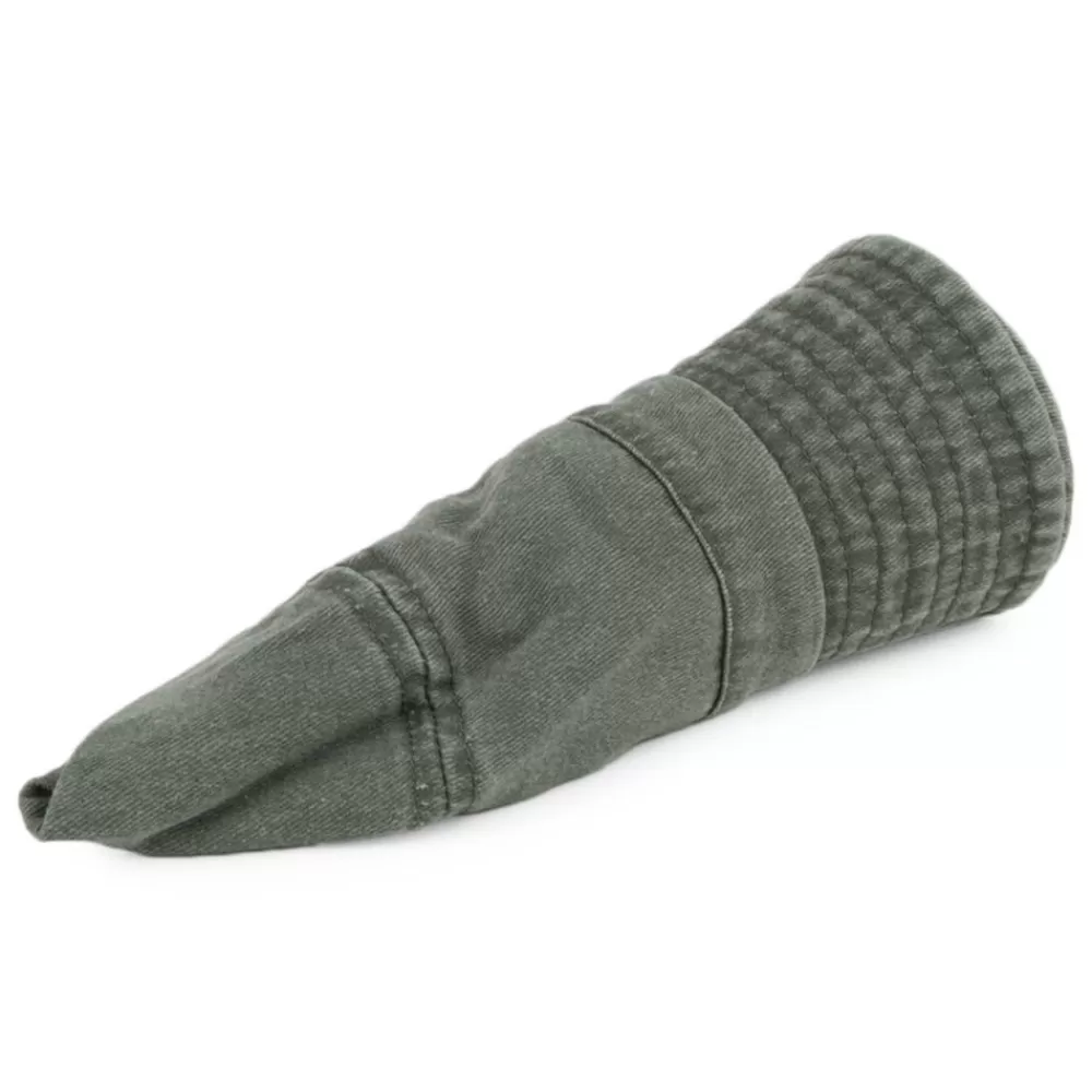Chapeaux Bob | Grandes Tailles^Jaxon & James Chapeau Bob en Coton Pliable olive JAXON & JAMES