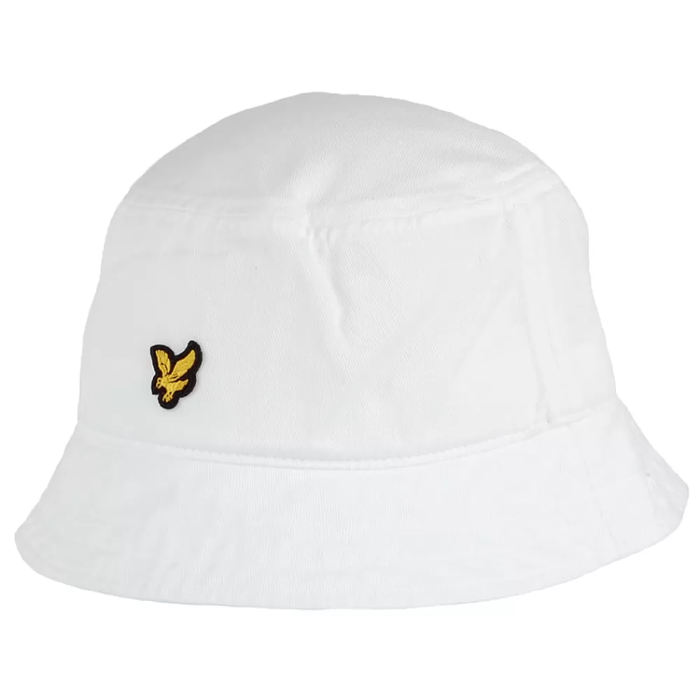 Chapeaux Bob | Chapeaux Été^Lyle & Scott Chapeau Bob en Coton Sergé blanc LYLE & SCOTT