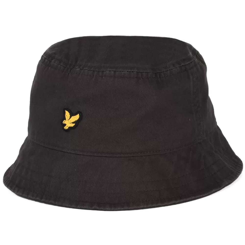 Chapeaux Bob | Chapeaux Été^Lyle & Scott Chapeau Bob en Coton Sergé vert-de-gris LYLE & SCOTT
