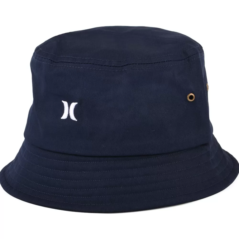 Chapeaux Bob | Bobs^Hurley Chapeau Bob en Coton Small Logo bleu marine