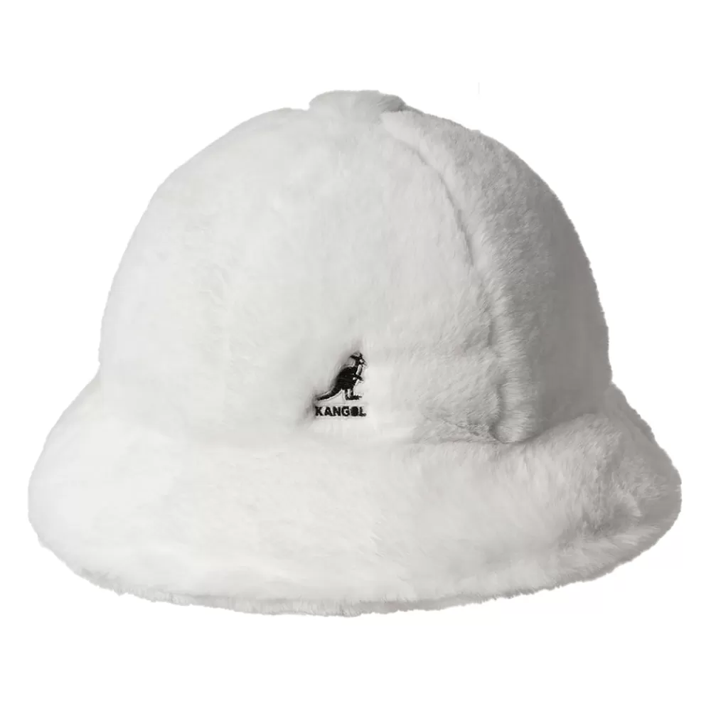 Fausse Fourrure | Chapeaux Bob^Kangol Chapeau Bob en Fausse Fourrure Casual crème