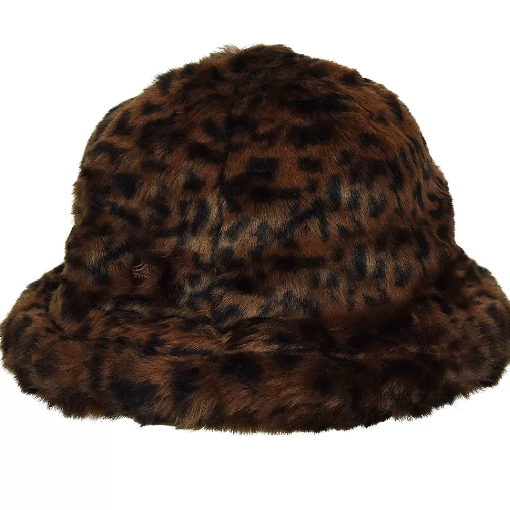 Fausse Fourrure | Chapeaux Hiver^Kangol Chapeau Bob en Fausse Fourrure Casual léopard