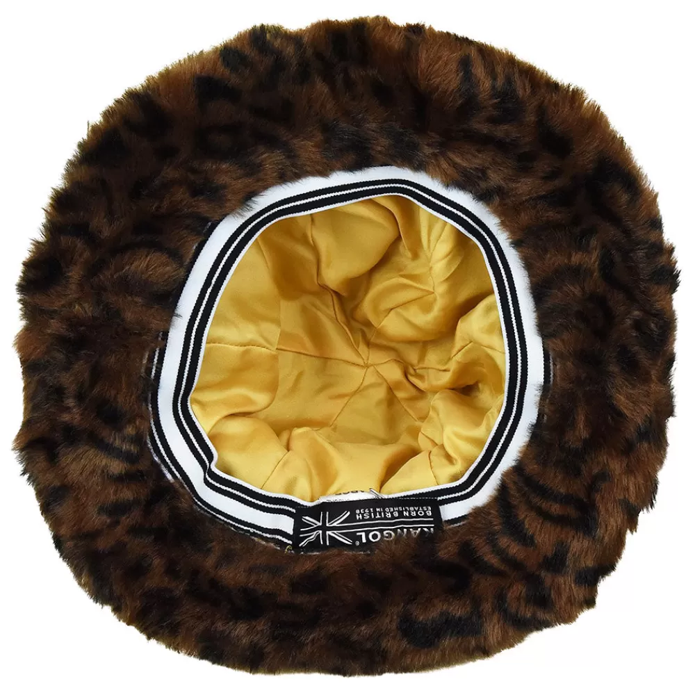 Fausse Fourrure | Chapeaux Hiver^Kangol Chapeau Bob en Fausse Fourrure Casual léopard