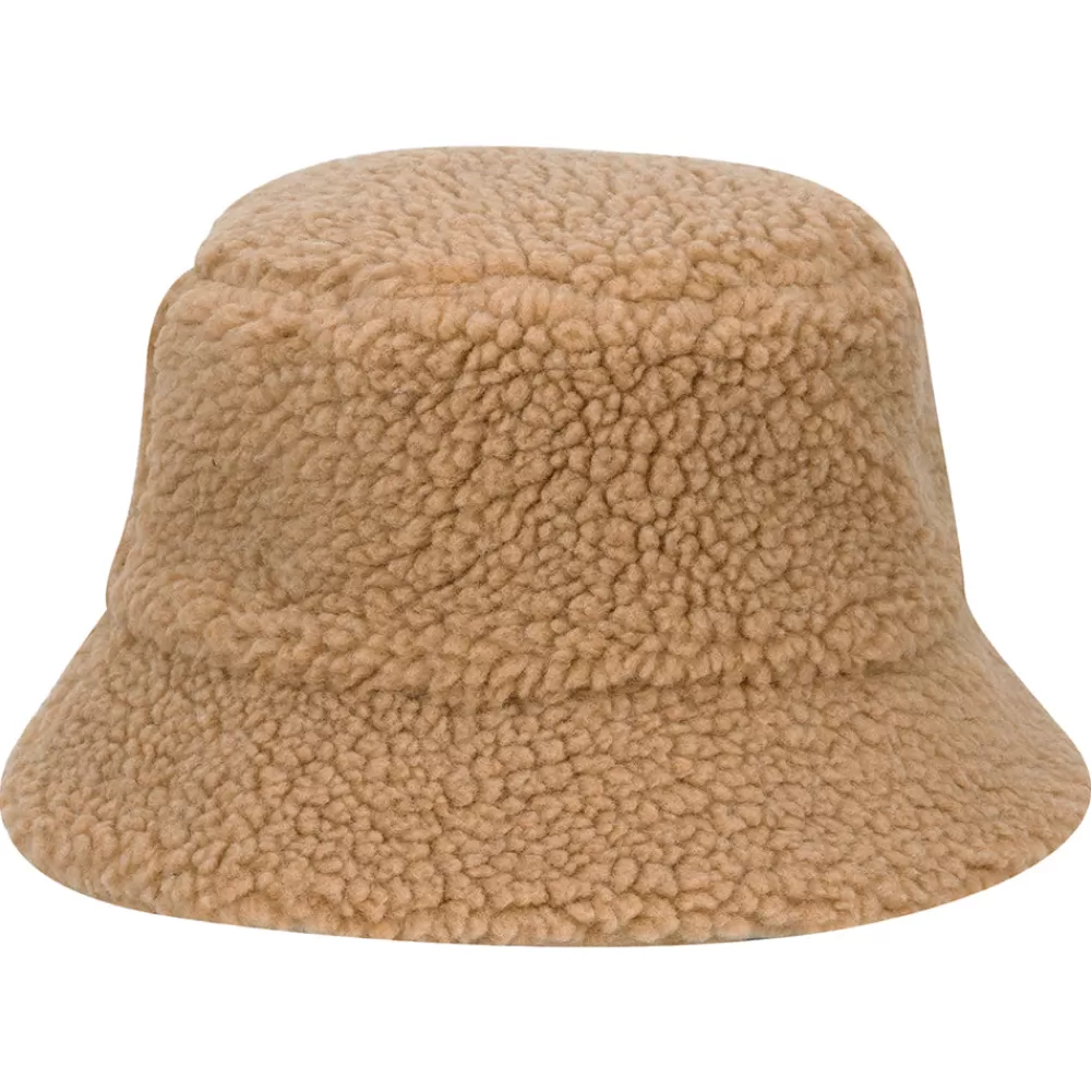 Fausse Fourrure | Chapeaux Hiver^Scala Chapeau Bob en Fausse Fourrure Sherpa Kirsten camel