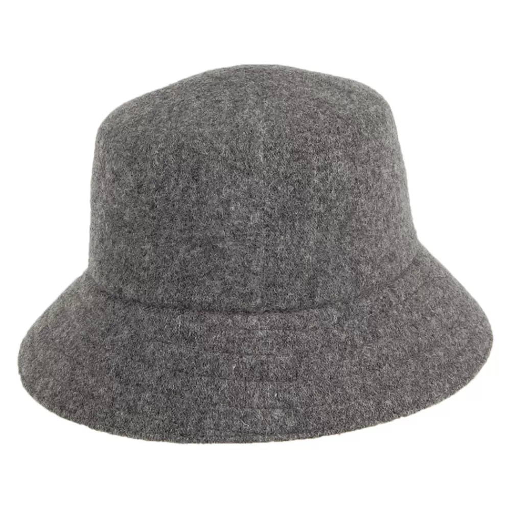 Chapeaux Hiver | Chapeaux Bob^Kangol Chapeau Bob en Laine Lahinch gris