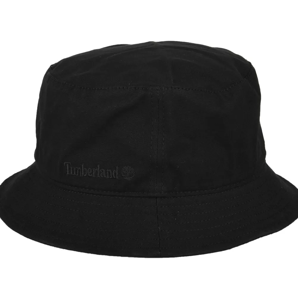 Chapeaux Bob | Bobs^Timberland Chapeau Bob en Toile de Coton Peau de Pêche noir