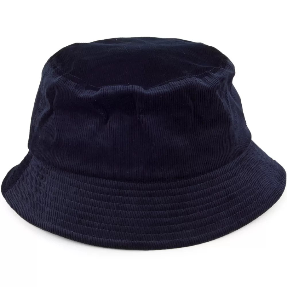 Chapeaux Bob | Bobs^Kangol Chapeau Bob en Velours Côtelé bleu marine