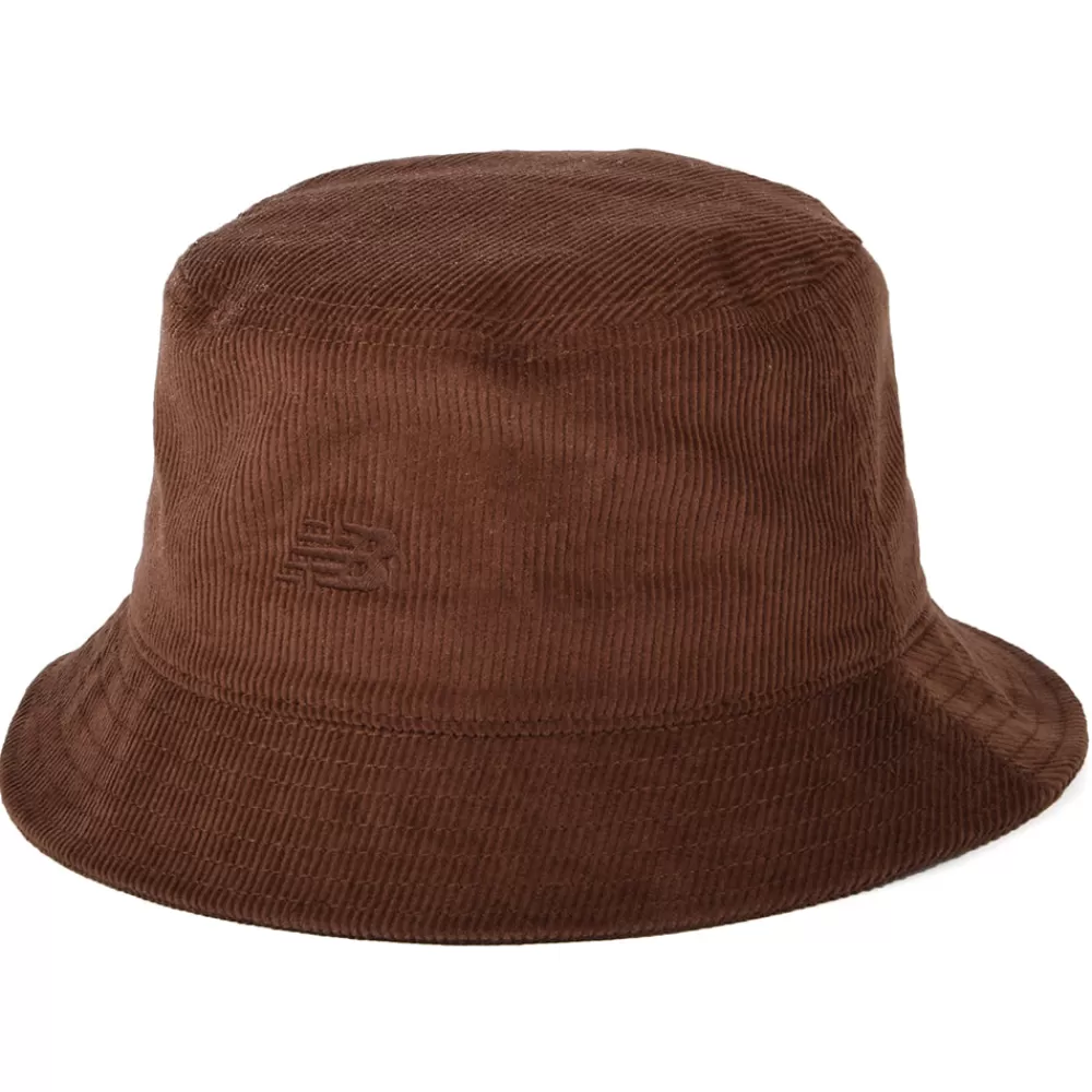 Chapeaux Bob | Bobs^New Balance Chapeau Bob en Velours Côtelé Délavé chêne