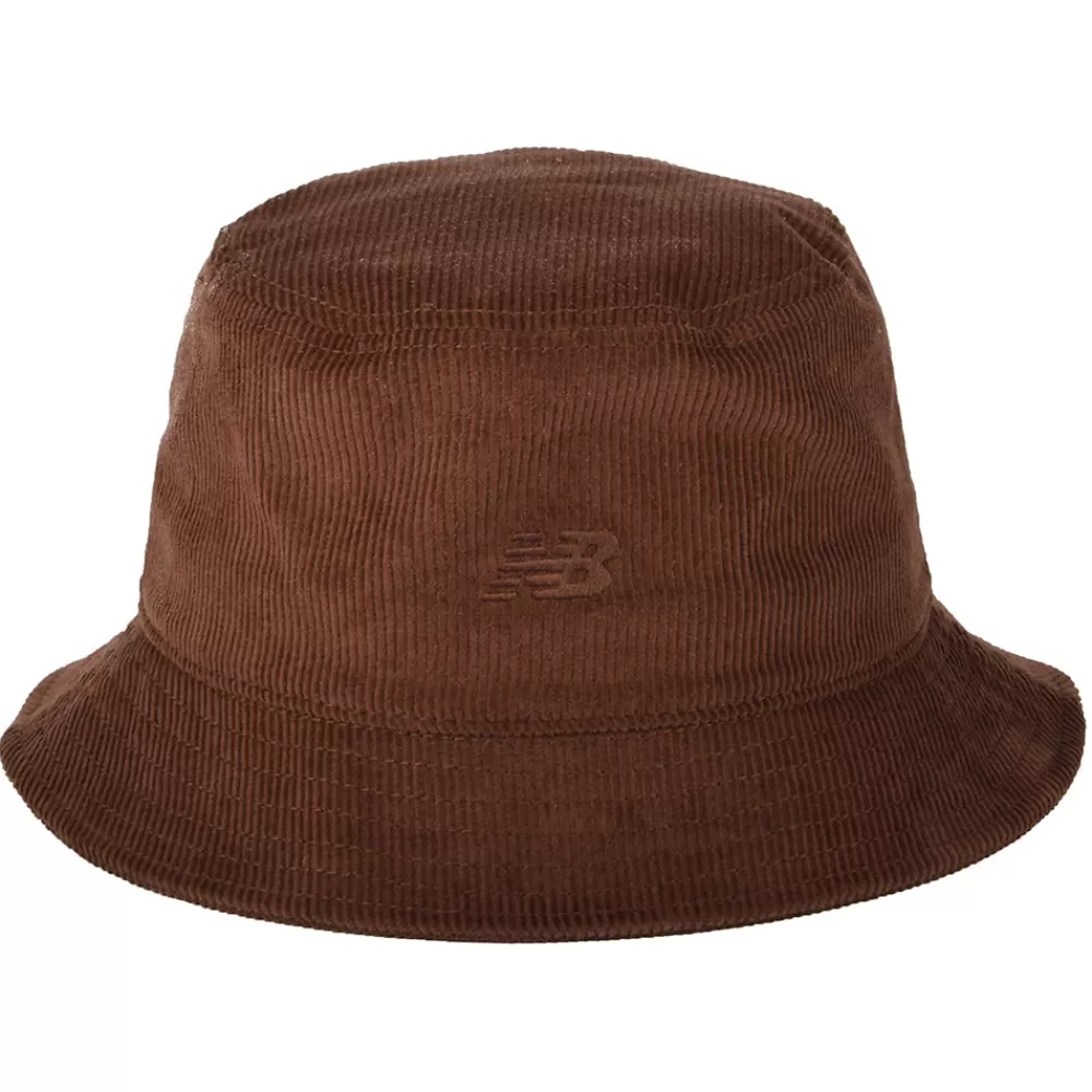 Chapeaux Bob | Bobs^New Balance Chapeau Bob en Velours Côtelé Délavé chêne