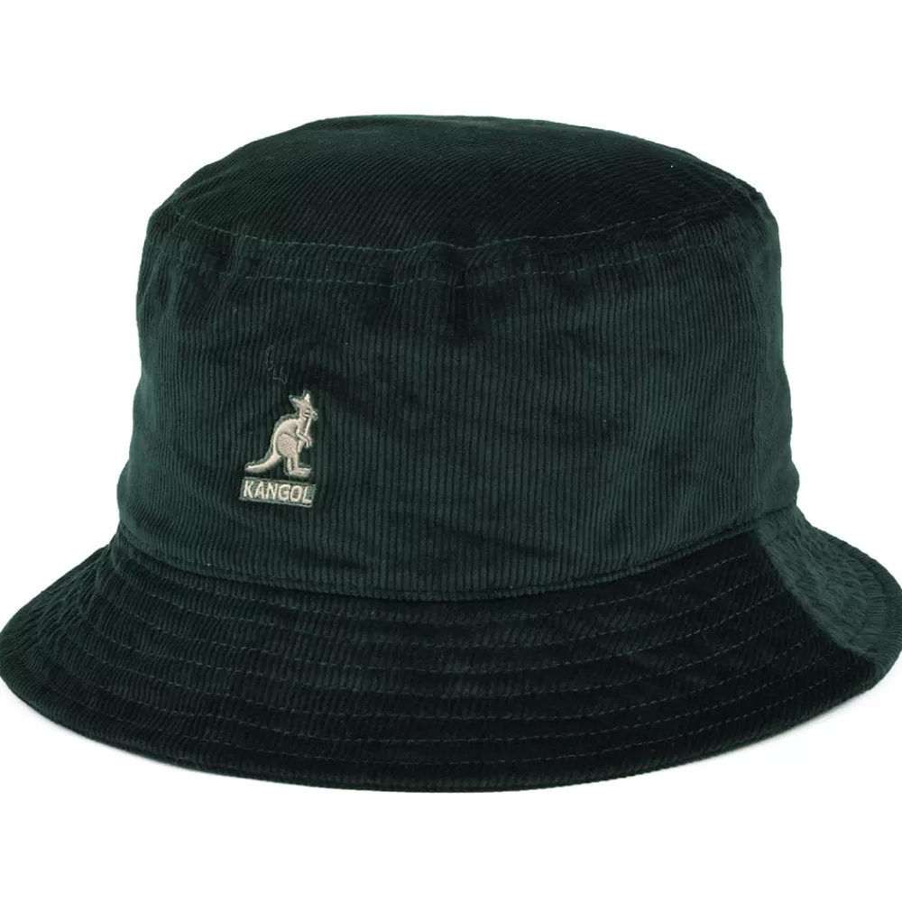 Chapeaux Bob | Bobs^Kangol Chapeau Bob en Velours Côtelé forêt