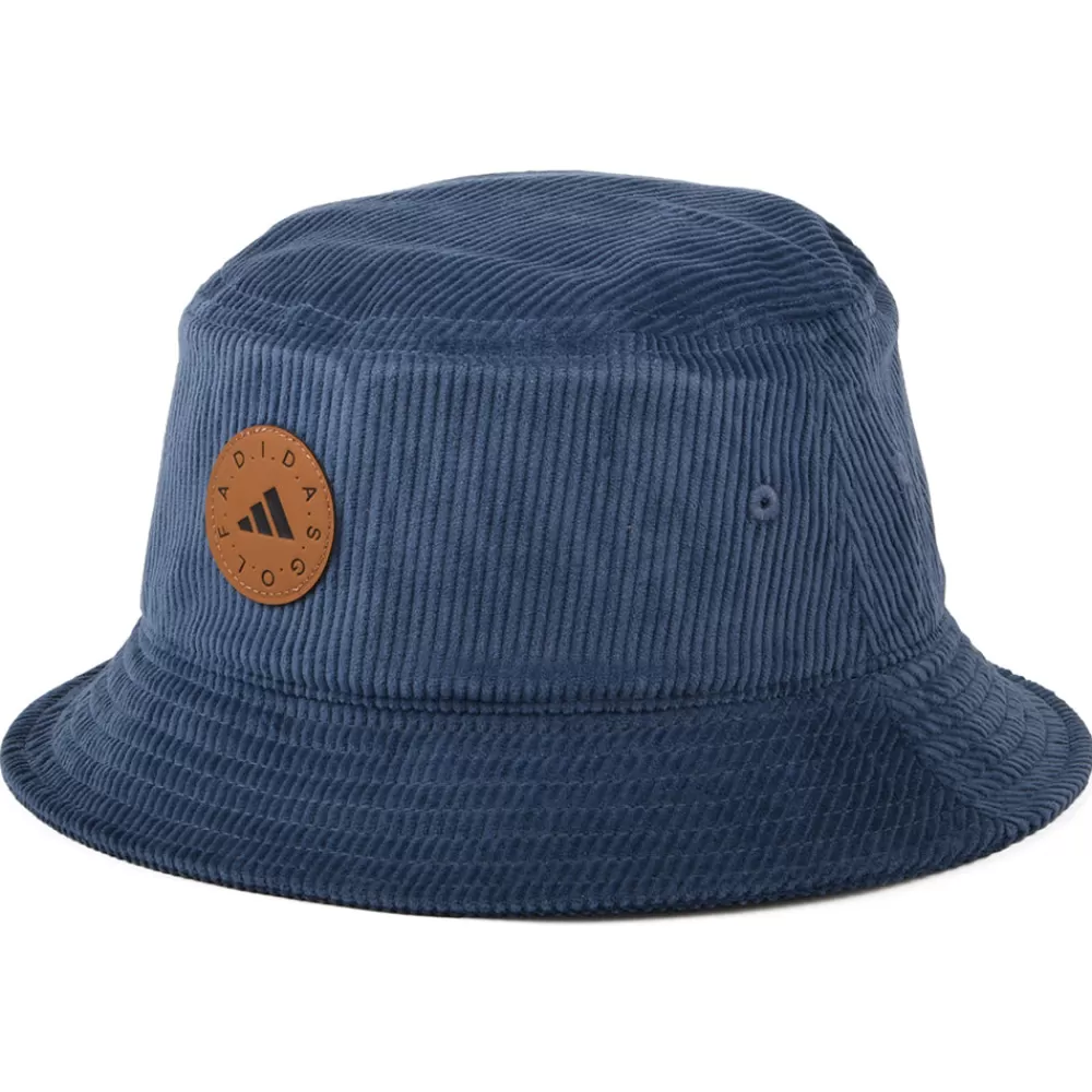 Chapeaux Bob | Chapeaux Femme^Adidas Chapeau Bob Femme en Velours Côtelé bleu encre