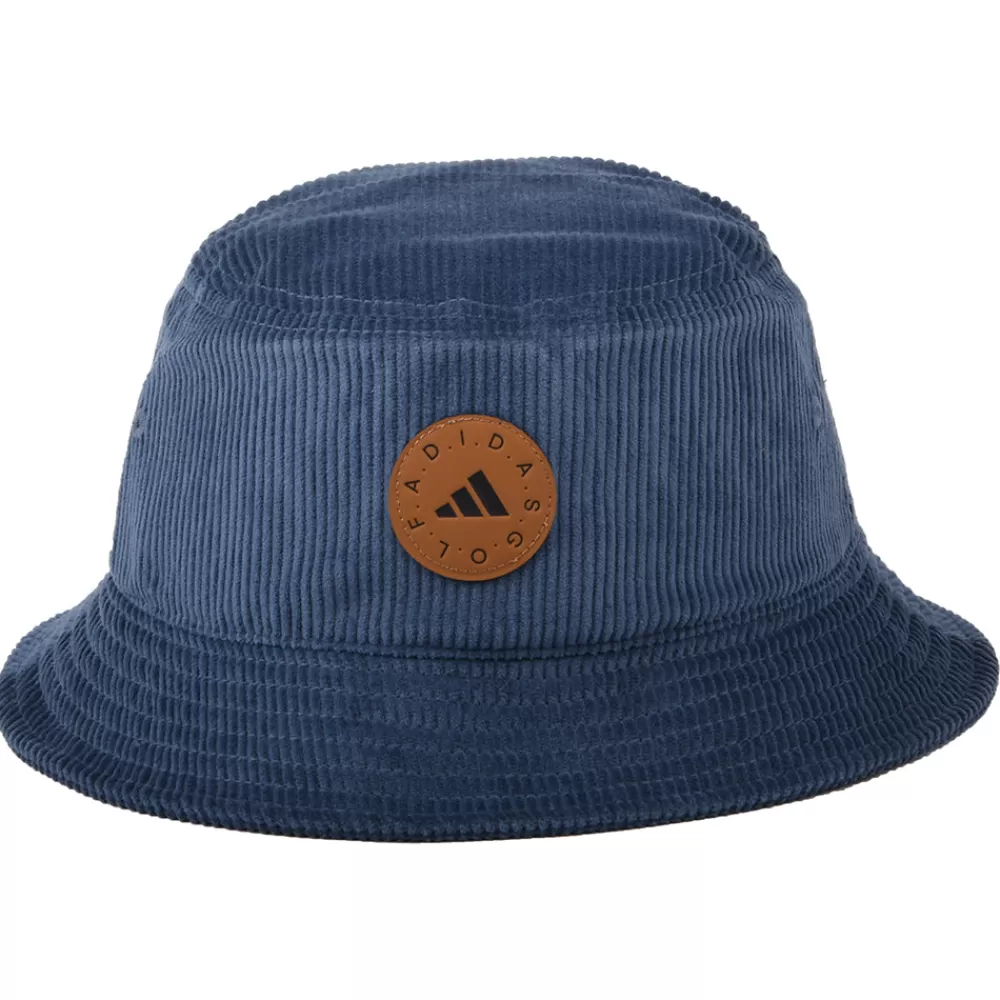 Chapeaux Bob | Chapeaux Femme^Adidas Chapeau Bob Femme en Velours Côtelé bleu encre