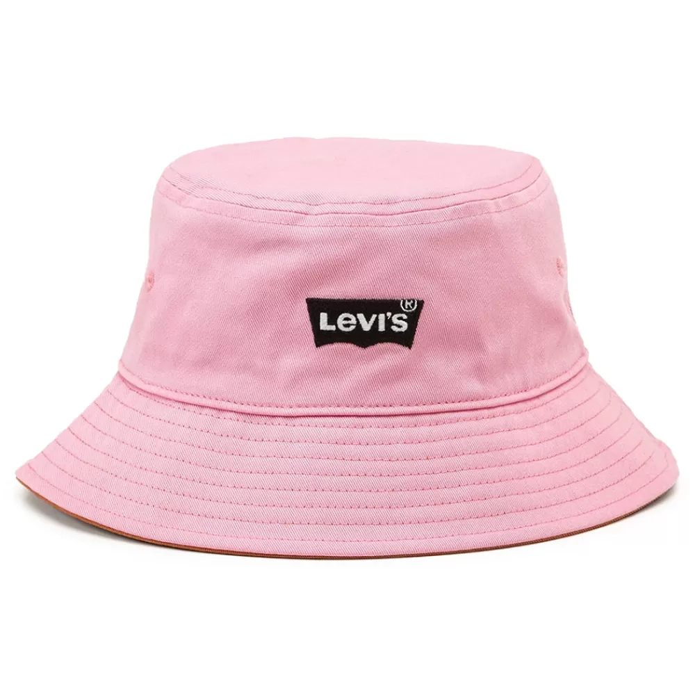 Chapeaux Bob | Chapeaux Femme^Levi's Chapeau Bob Femme Réversible orange-rose LEVI'S