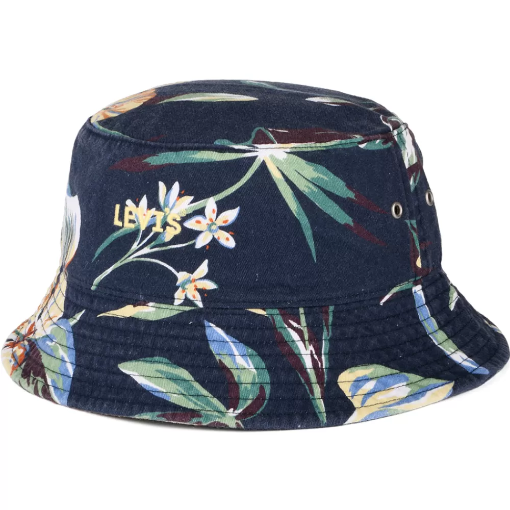 Chapeaux Bob | Bobs^Levi's Chapeau Bob Floral Headline bleu marine LEVI'S