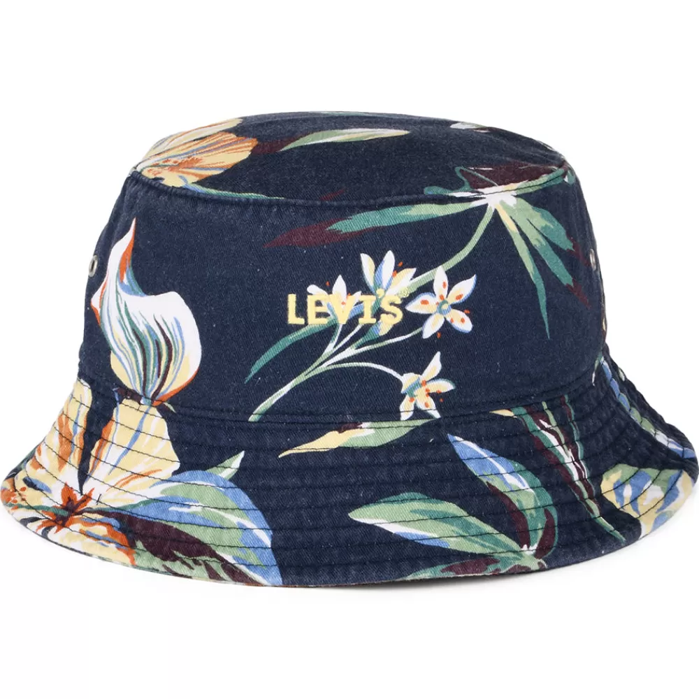 Chapeaux Bob | Bobs^Levi's Chapeau Bob Floral Headline bleu marine LEVI'S