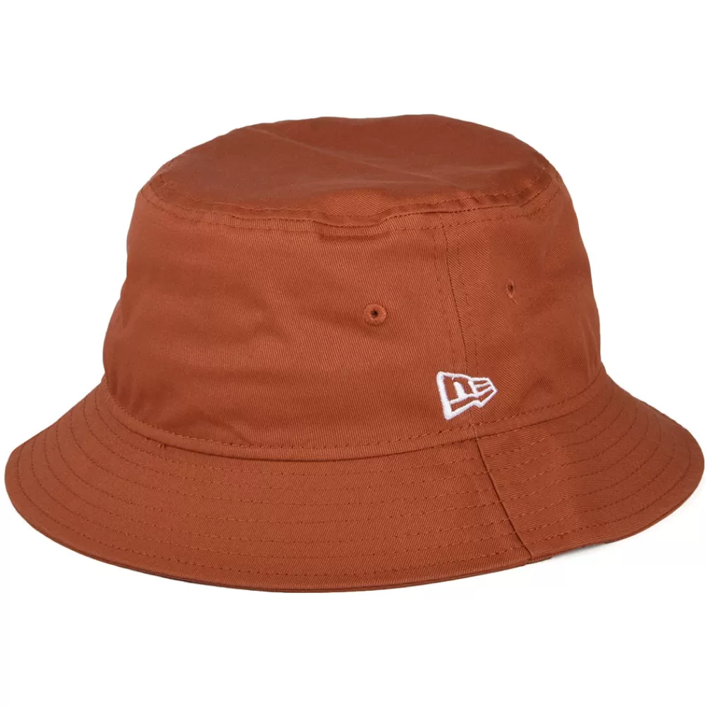 Chapeaux Bob | Bobs^New Era Chapeau Bob Fuselé en Coton NE Essential rouille