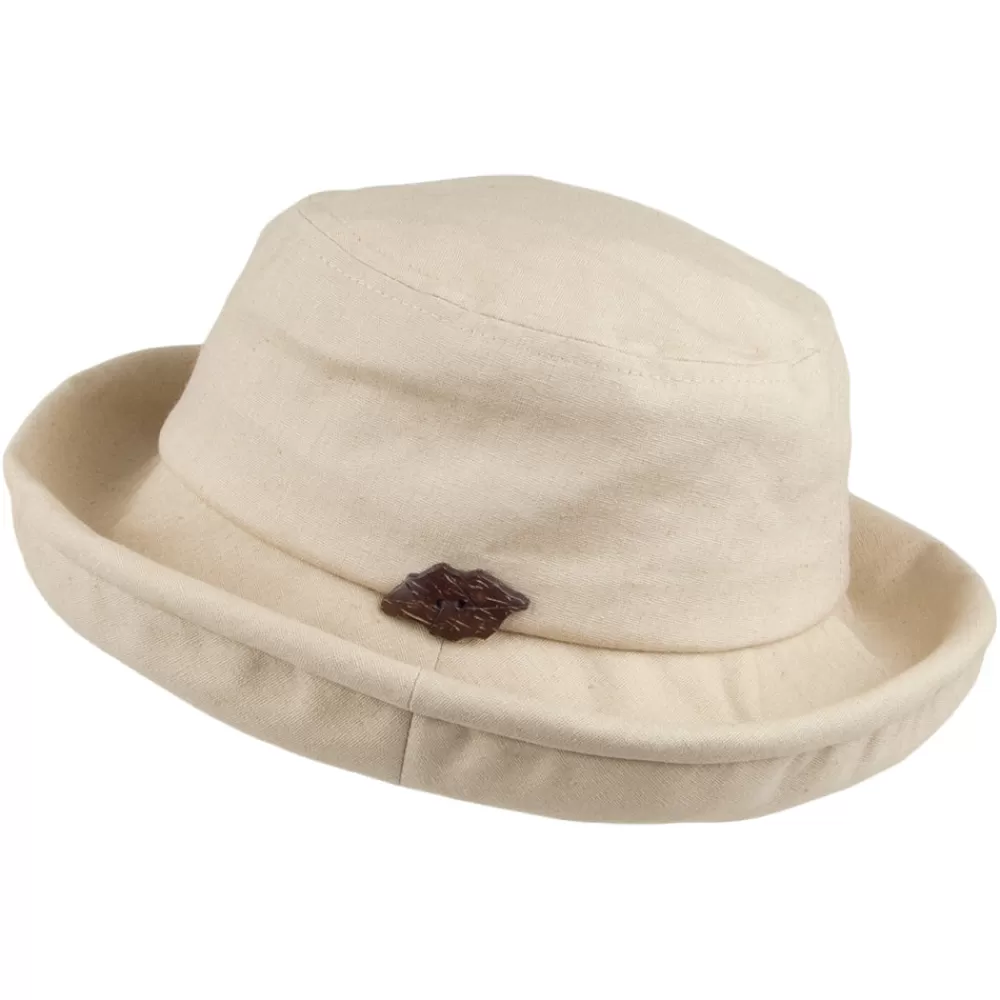 Petite Tailles | Chapeaux Été^sur la tête Chapeau Bob Pliable Arbres beige SUR LA TÊTE