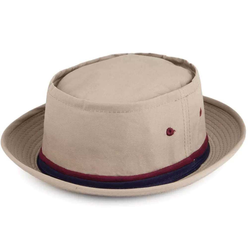 Chapeaux Été | Chapeaux Bob^Dorfman Pacific Chapeau Bob Pliable beige sable
