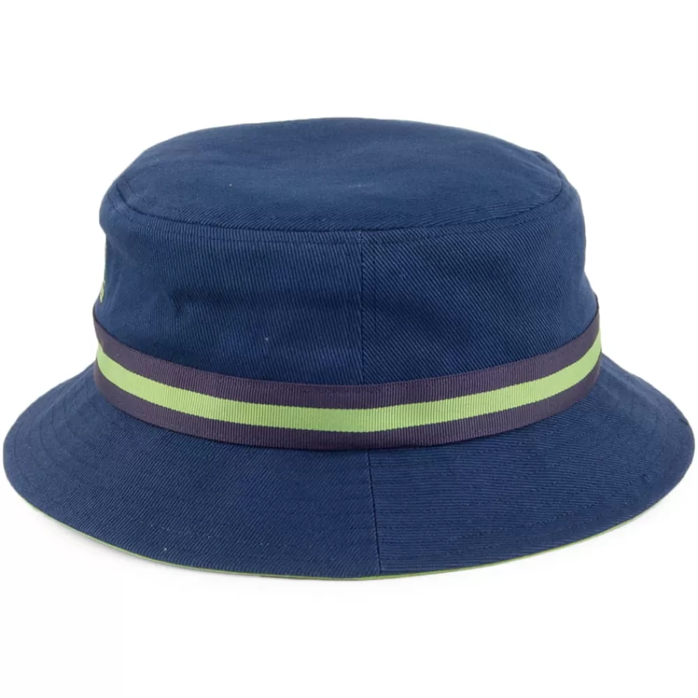 Chapeaux Bob | Bobs^Kangol Chapeau Bob Stripe Lahinch bleu marine
