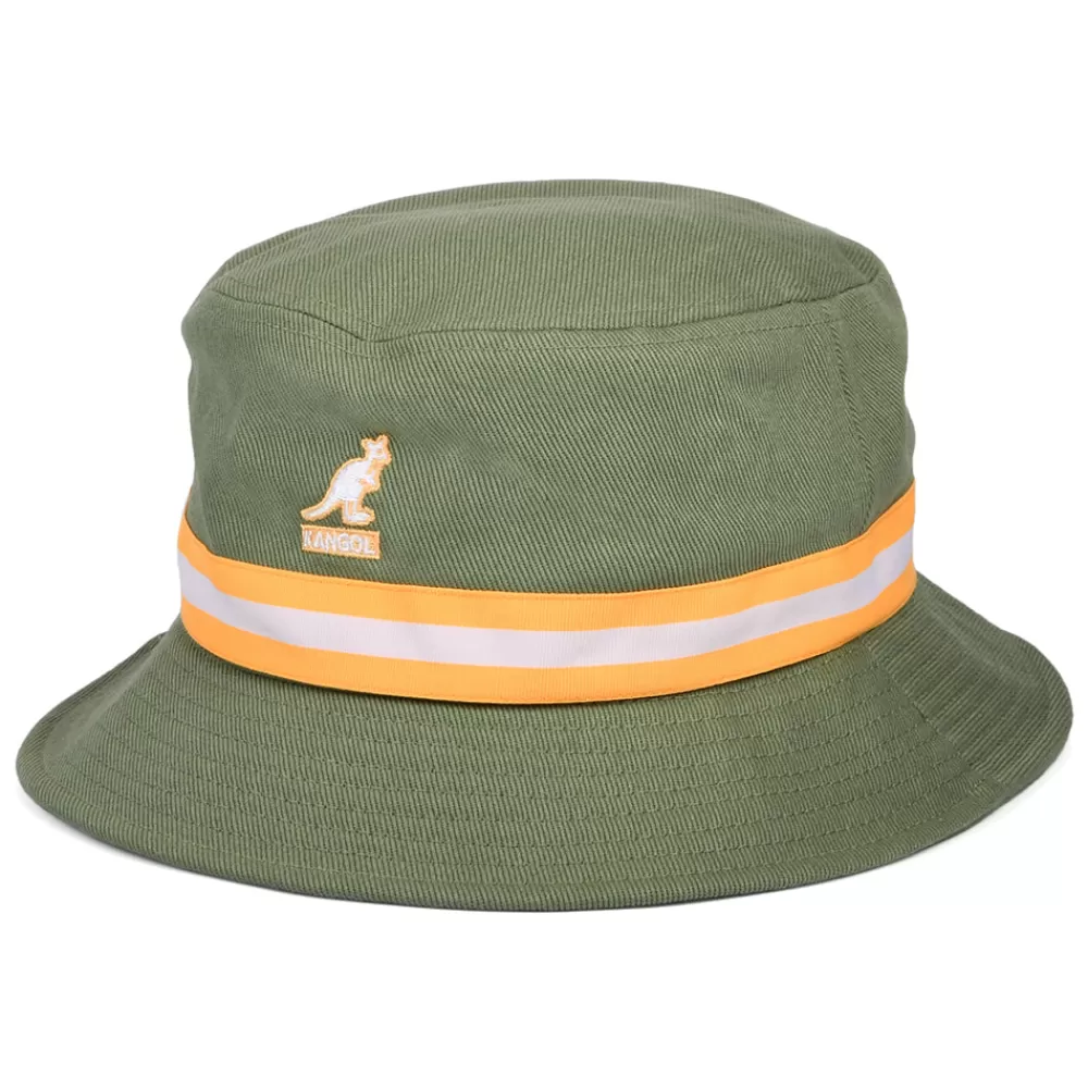 Chapeaux Bob | Bobs^Kangol Chapeau Bob Stripe Lahinch sauge
