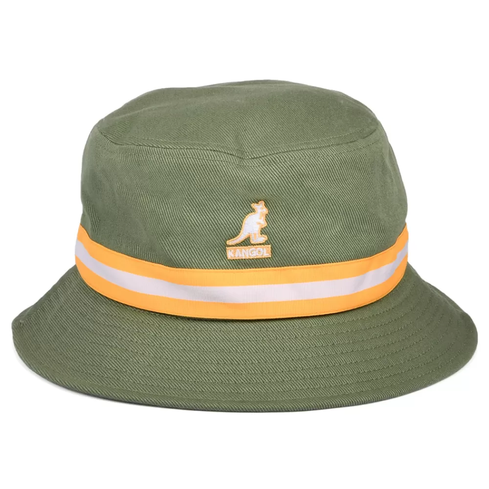 Chapeaux Bob | Bobs^Kangol Chapeau Bob Stripe Lahinch sauge