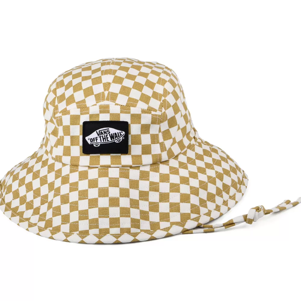 Chapeaux Bob | Bobs^Vans Chapeau Bob Sunny Side Check sable-blanc