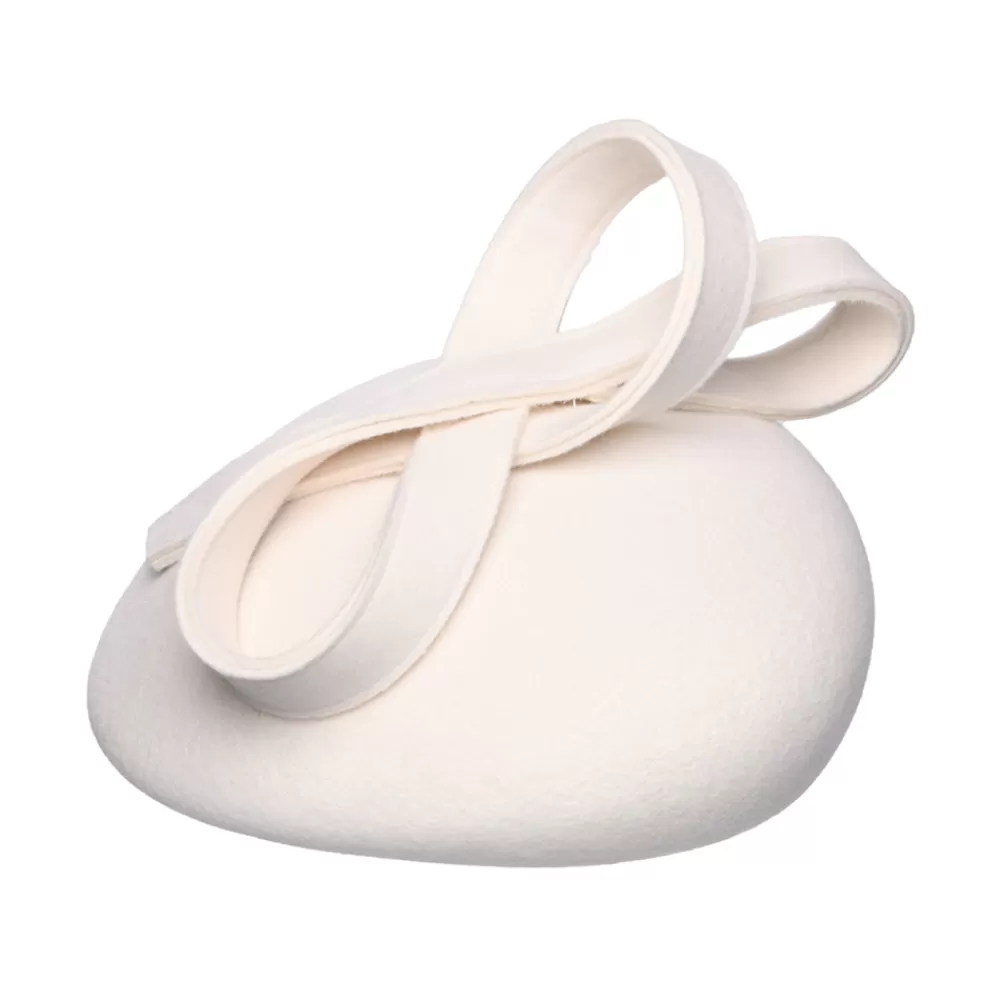 Chapeaux Cérémonie | Chapeaux Calots^Whiteley Chapeau Calot en Laine Jenny blanc hiver