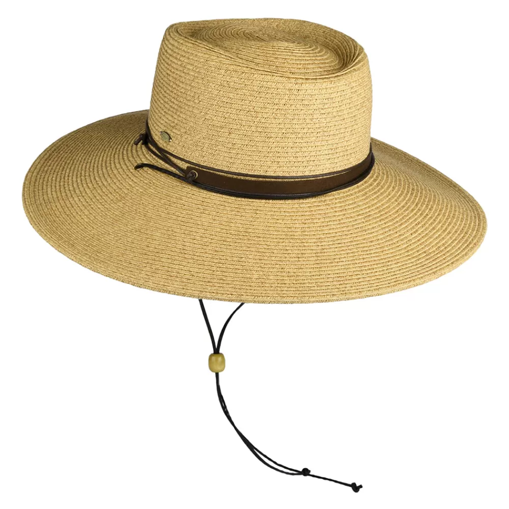Chapeaux Été | Chapeaux Femme^Scala Chapeau Canotier en Papier Tressé Bruges naturel
