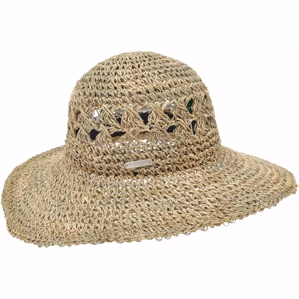 Chapeaux Été | Chapeaux De Paille^Seeberger Chapeau Capeline Été en Jonc de Mer Crocheté naturel