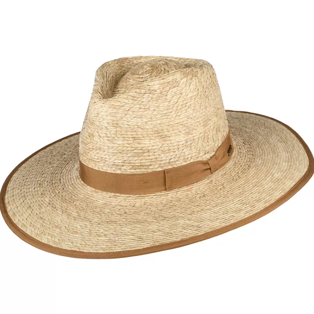 Chapeaux Trilby | Chapeaux Fedora^Brixton Chapeau de Cowboy en Paille Jo Rancher naturel-beige sable