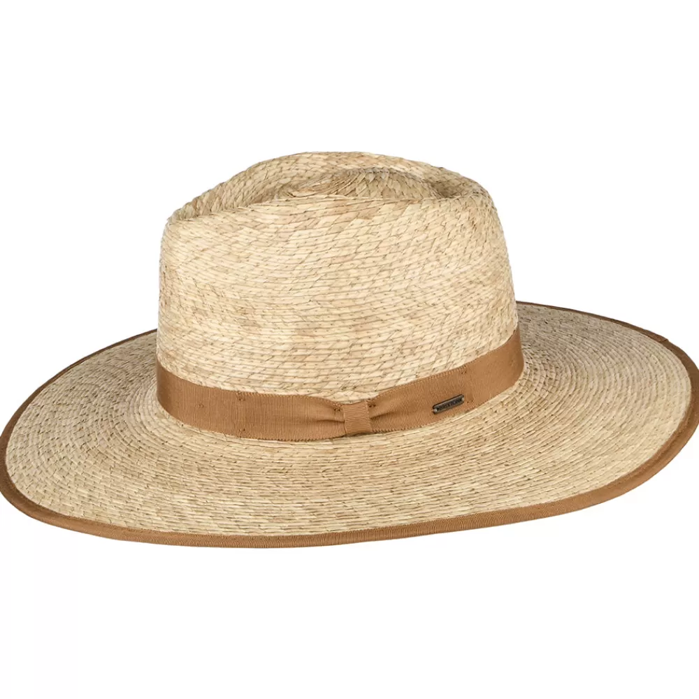 Chapeaux Trilby | Chapeaux Fedora^Brixton Chapeau de Cowboy en Paille Jo Rancher naturel-beige sable