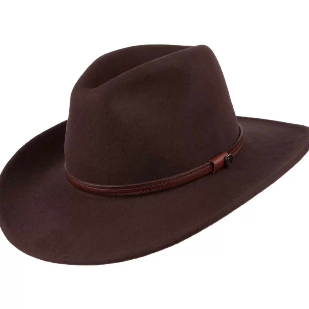 Chapeaux De Cowboy | Chapeaux De Cowboy^Jaxon & James Chapeau de Cowboy Sedona marron JAXON & JAMES