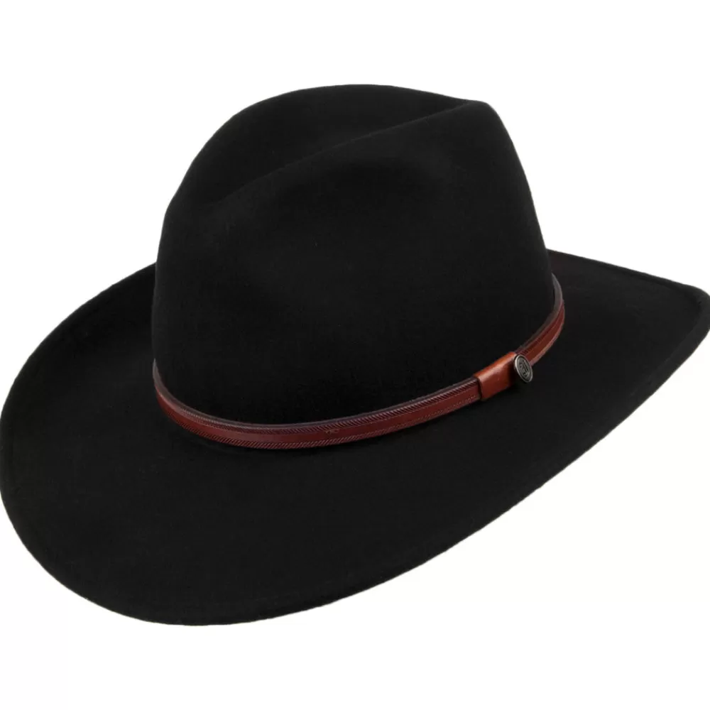Chapeaux De Cowboy | Chapeaux De Cowboy^Jaxon & James Chapeau de Cowboy Sedona noir JAXON & JAMES