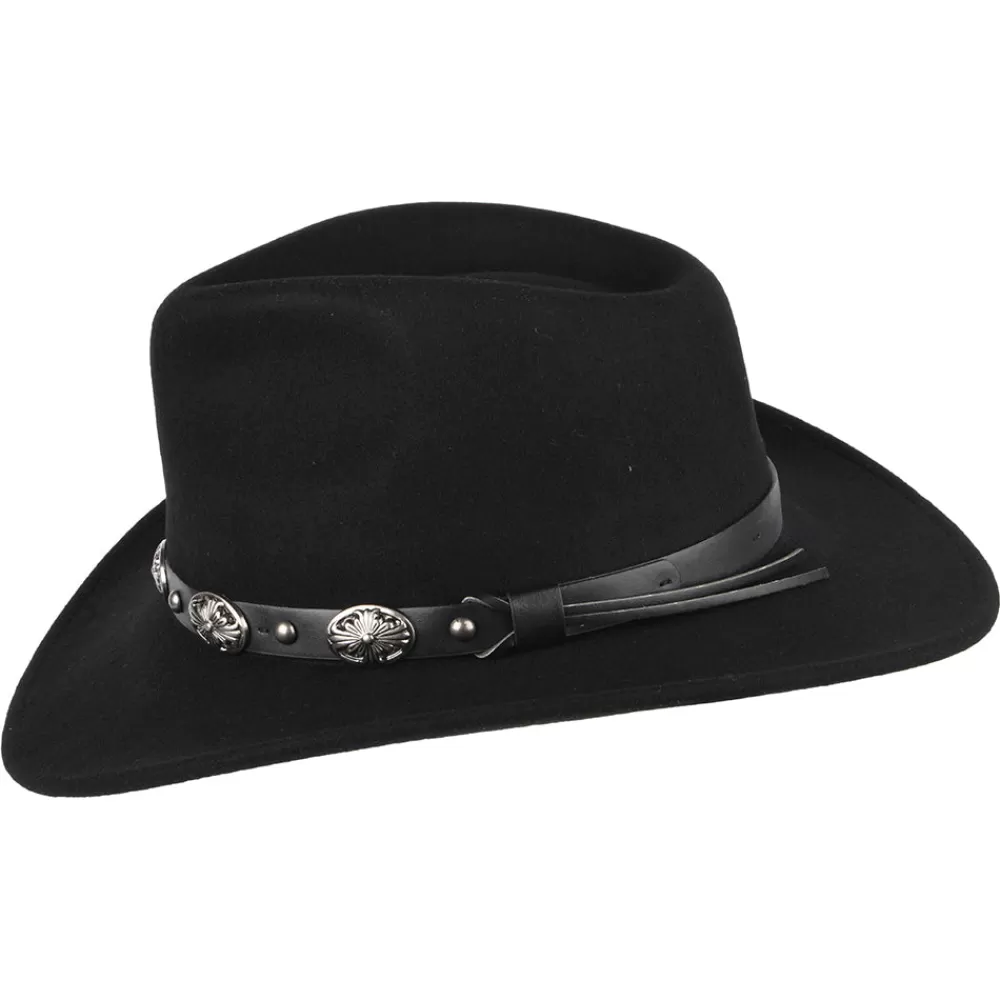 Grandes Tailles | Chapeaux De Cowboy^Jaxon & James Chapeau de Cowboy Tombstone noir JAXON & JAMES