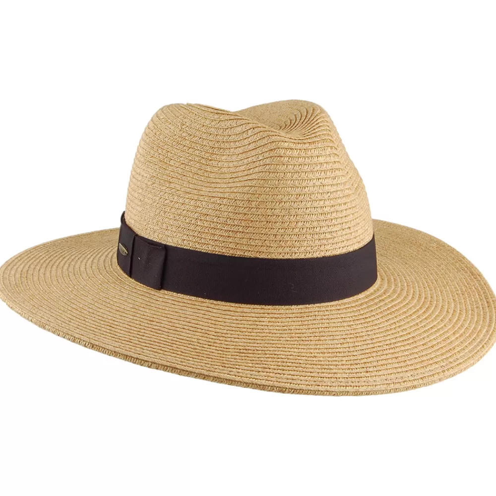 Chapeaux Trilby | Chapeaux Fedora^Scala Chapeau Fedora à Bord Large Helena toast