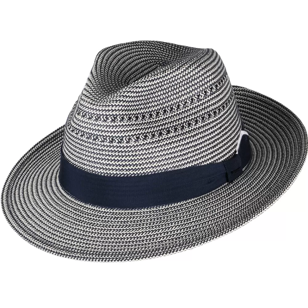 Chapeaux Trilby | Chapeaux Fedora^Bailey Chapeau Fedora Eli bleu marine-crème