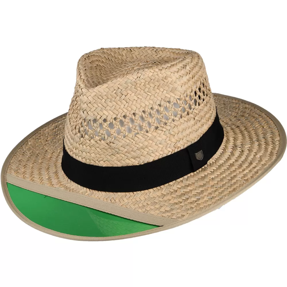 Chapeaux Trilby | Chapeaux Fedora^Brixton Chapeau Fedora en Paille Hunter beige sable