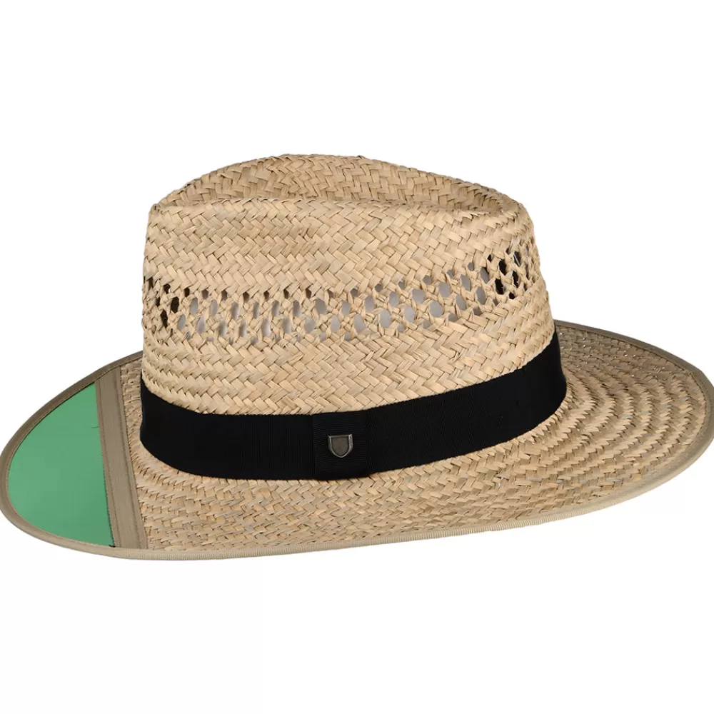 Chapeaux Trilby | Chapeaux Fedora^Brixton Chapeau Fedora en Paille Hunter beige sable